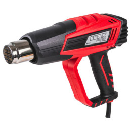 Pistol aer cald 2000W 2 trepte 5 accesorii valiza RD-HG26
