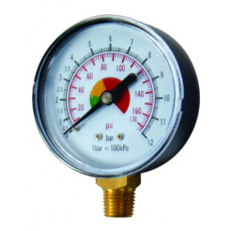 Manometru 0-12 bar 1/4