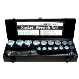 Set tubulare 21pcs 3/4" 19-50mm GD