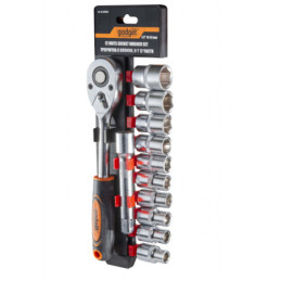 Set tubulare 12 buc 1/2" 10-24mm GD