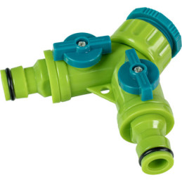 Mufa conector furtun 2 cai cu stop 1/2-3/4 TG