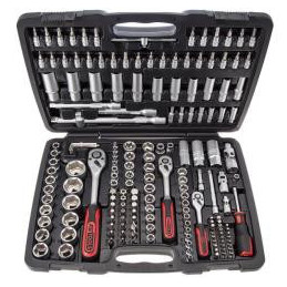 TRUSA KS TOOLS 1/4"+3/8"+1/2" set chei tubulare, 179 de piese