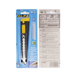Cutter cu blocare automată HEAVY, OLFA ML, 18 mm, LB, LBB