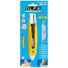 Cutter cu blocare automată SAFETY, OLFA SK 9, SKB2, RSKB2, HOB2