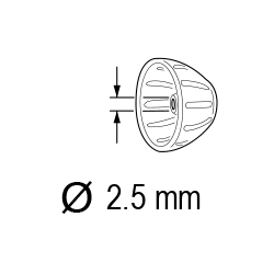 R20 Pistol de vopsit Ø1,5 1,8 2,5mm 1L Solo RDP-CSGC20