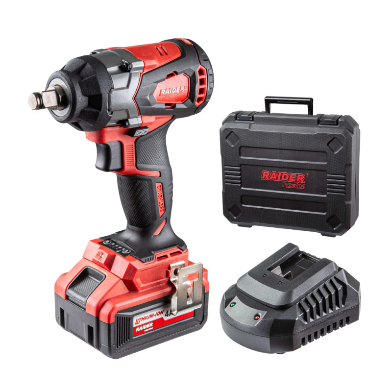 Cheie impact motor fara perii 20V 4Ah 480Nm 1/2" RDI-IBW04