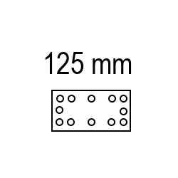 R20 Slefuitor orbital 20V ø125mm RDP-SRSA20 Solo