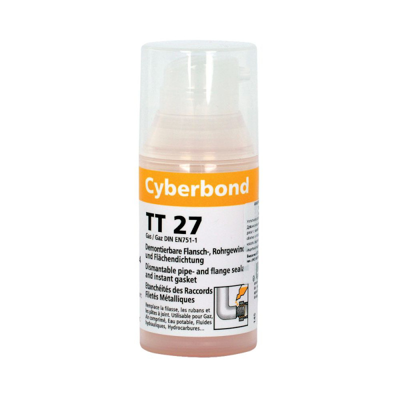 Etanșant anaerob pentru filete de țevi Cyberbond, TT, 27, Gel, 35 g