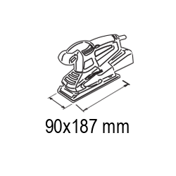 Slefuitor 260W 90x187mm RD-SA28 Black Edition