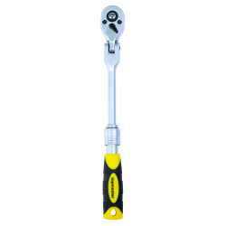 Cheie cu clichet 1/4" 72 extensibil 150-200mm articulat TMP