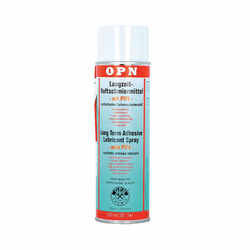 Spray lubrifiant adeziv pe termen lung cu teflon (PTFE) OPN 61315, 500 ml