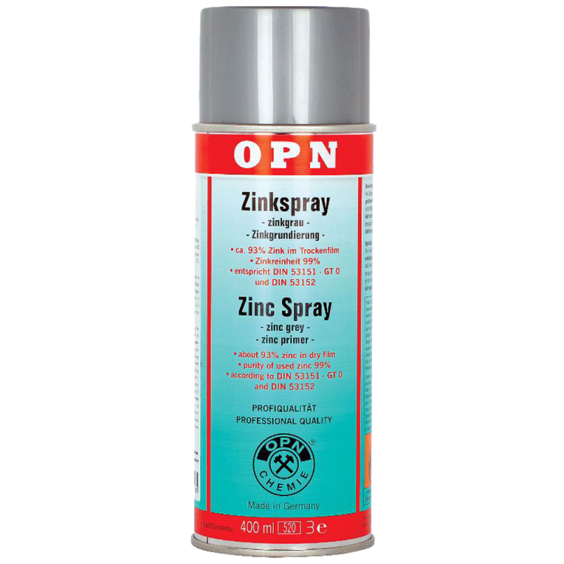 Spray de zinc OPN 63110, gri, 400 ml