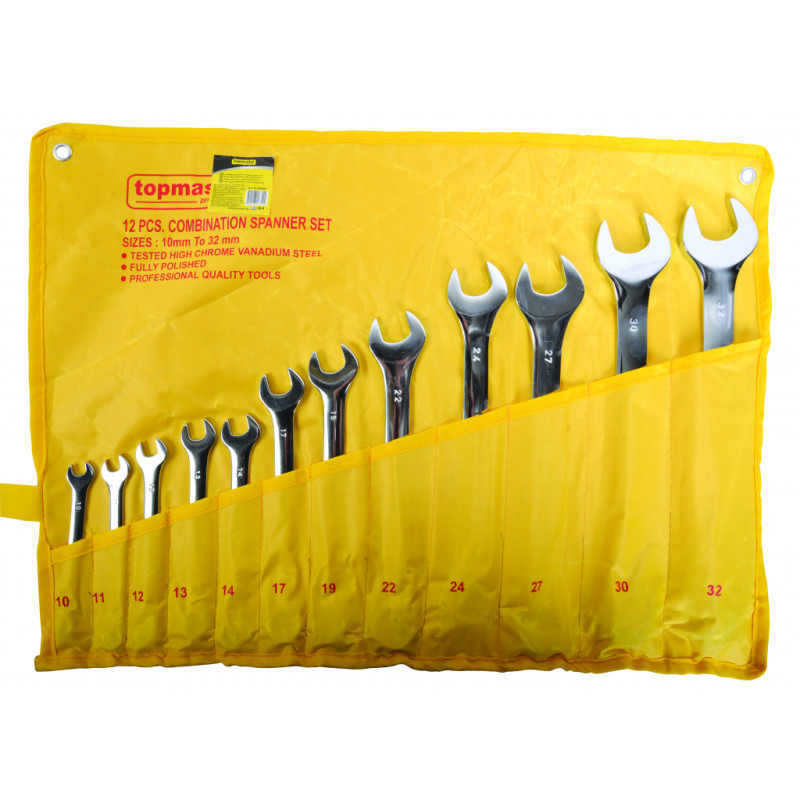 Set 12 chei combinate sistem metric TMP