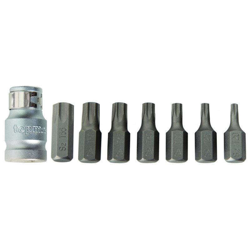 Set biti torx Т20-Т55 set 8pcs S2 TMP