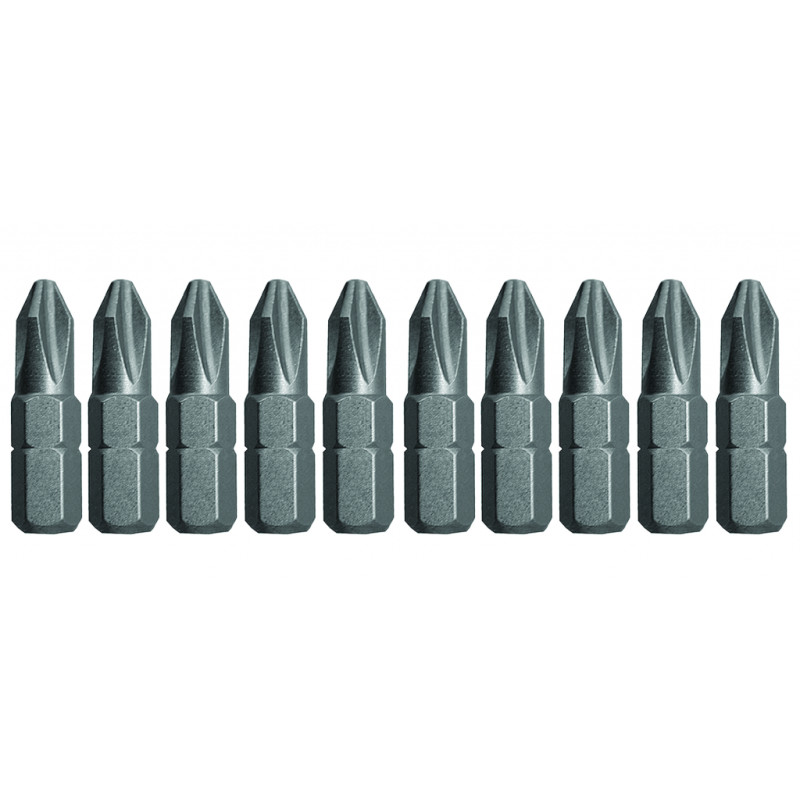 10pcs/Set biti S2 PH-1x25 mm GD