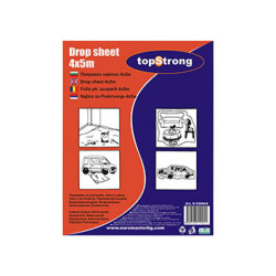 Folie pentru acoperit 4x 5.0mx0,07mm TS