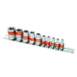 Set tubulare Torx 1/4"&3/8" 10pcs CR-V GD