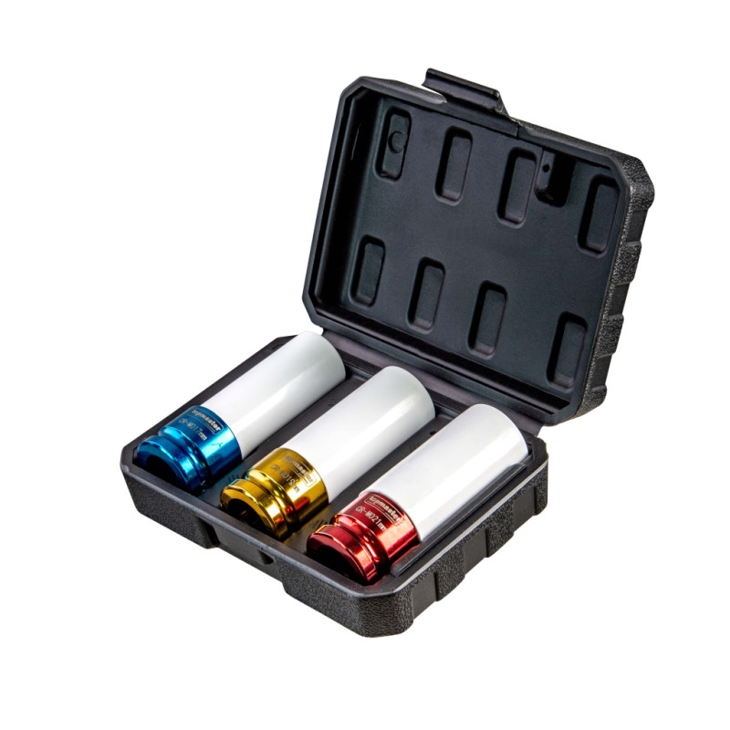 Tubulare de impact cu protectie set 17, 19, 21mm 1/2" TMP