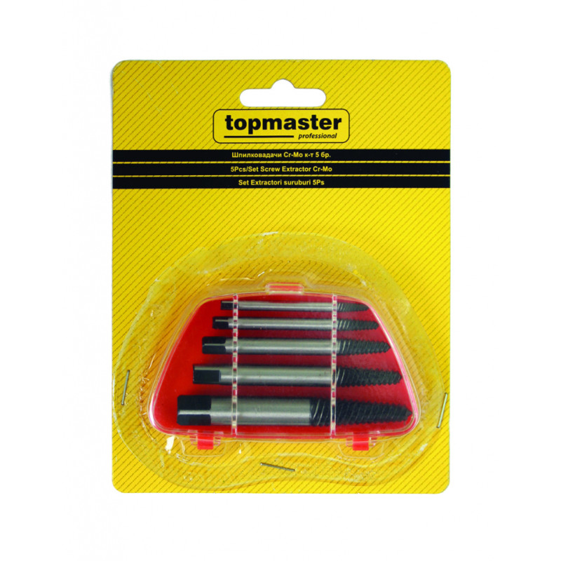 Extractoare suruburi set 5pcs CR-MO TMP