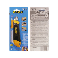 Cutter cu blocare automată HEAVY, OLFA DL 1, 18 mm, LB, LBB