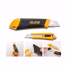 Cutter cu blocare automată HEAVY, OLFA DL 1, 18 mm, LB, LBB
