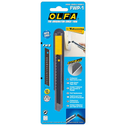 Cutter cu blocare automată WALL, OLFA FWP 1, 12,5 mm, FWB