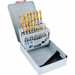 PACHET SET BURGHIE CO5% + MASINA DE GAURIT 12V BOSCH CU 2 ACUMULATORI