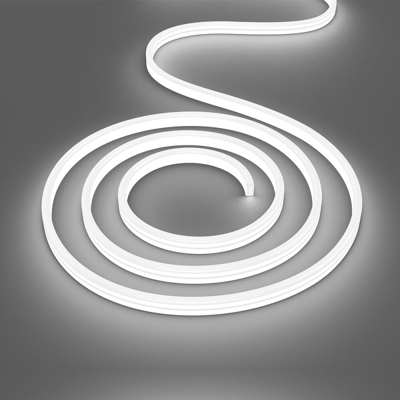 BANDA LED LUMINOS NEON FLEX 3000K 8x16mm 350lm/m 220V IP54 ROLA 100 metri