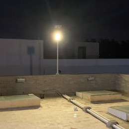 PROIECTOR CU LED FL, SOLAR+TELECOMANDA, DIM P:300W, C:90W, 6500K IP65