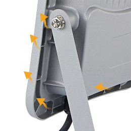 PROIECTOR CU LED FL, SOLAR+TELECOMANDA, DIM P:300W, C:90W, 6500K IP65